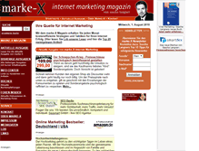 Tablet Screenshot of marke-x.de